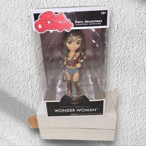 NWT Funko Rock Candy Wonder Woman Vinyl Action Figure DC Comics Batman Superman